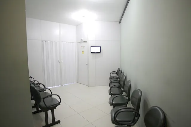 Sala de espera do raio-X
